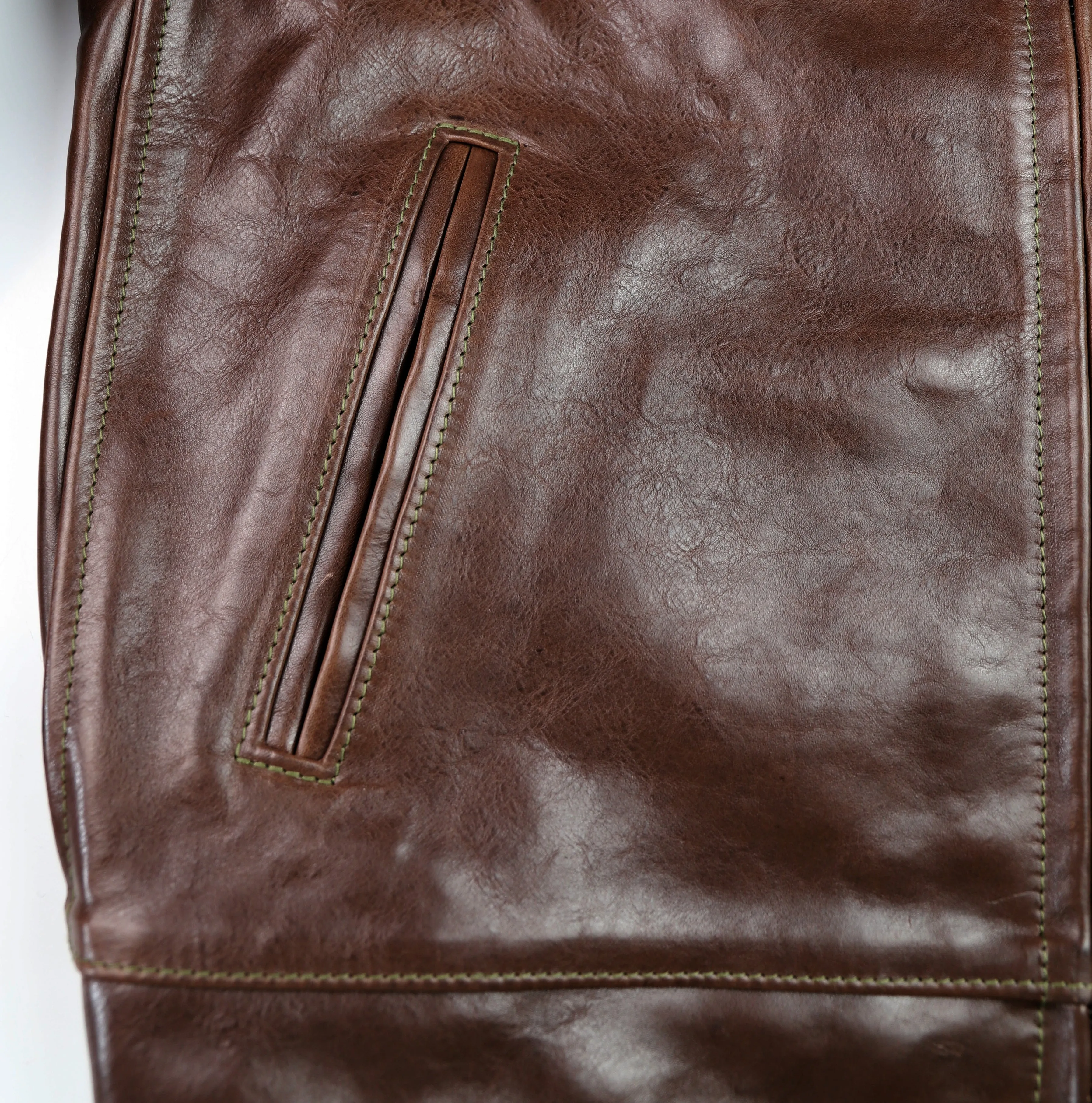 Aero Premier Highwayman, size 44, Chestnut Badalassi Cowhide