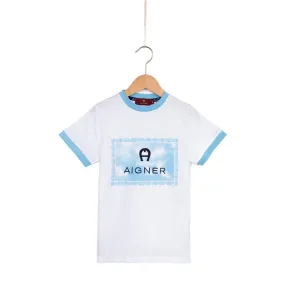 Aigner Kids Boy's Cotton Logo T-Shirt