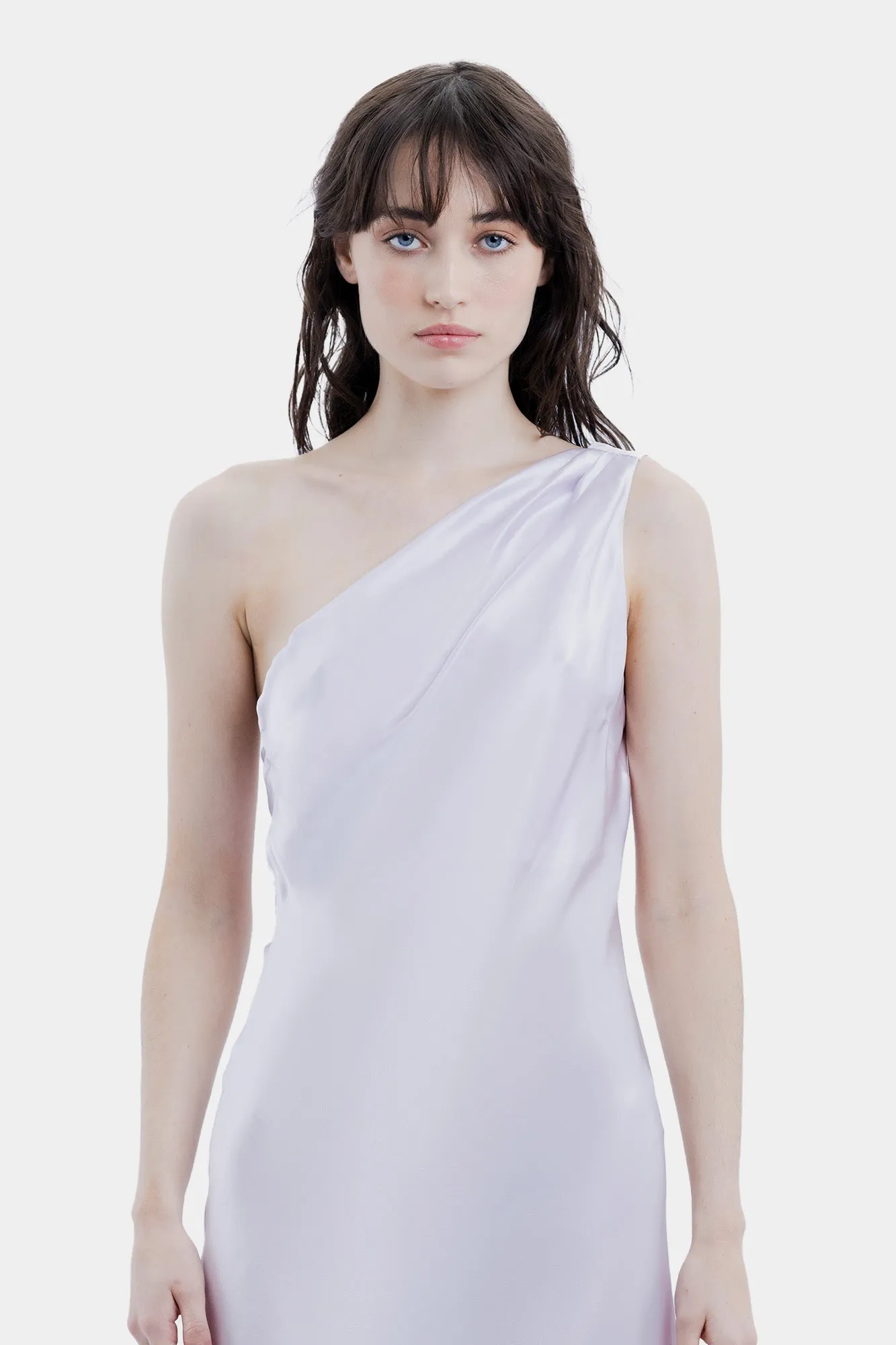 Asym Cowl Maxi Dress