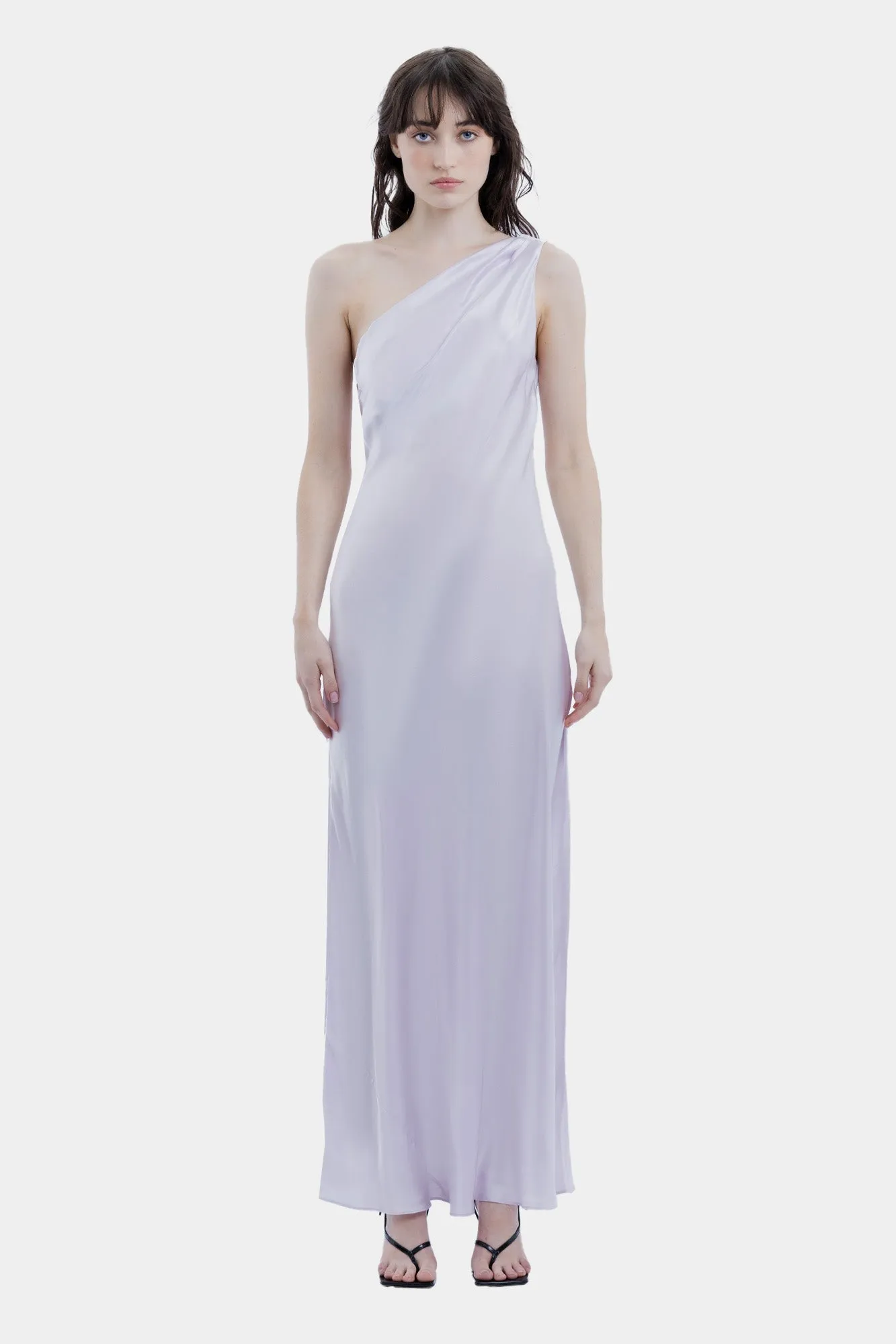 Asym Cowl Maxi Dress