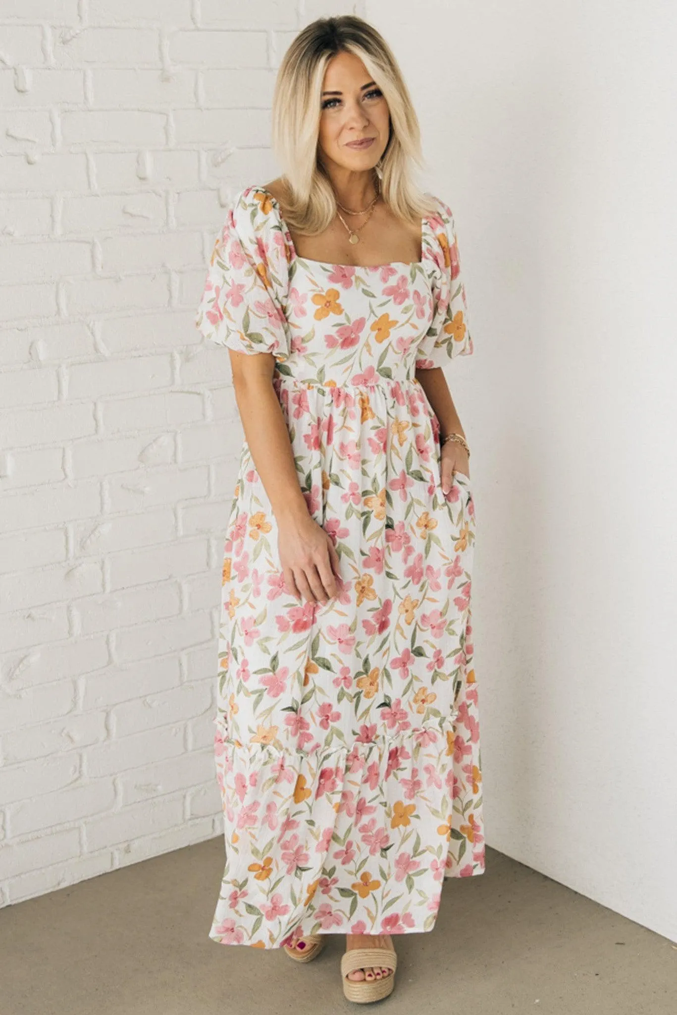 Aurelia Floral Maxi Dress