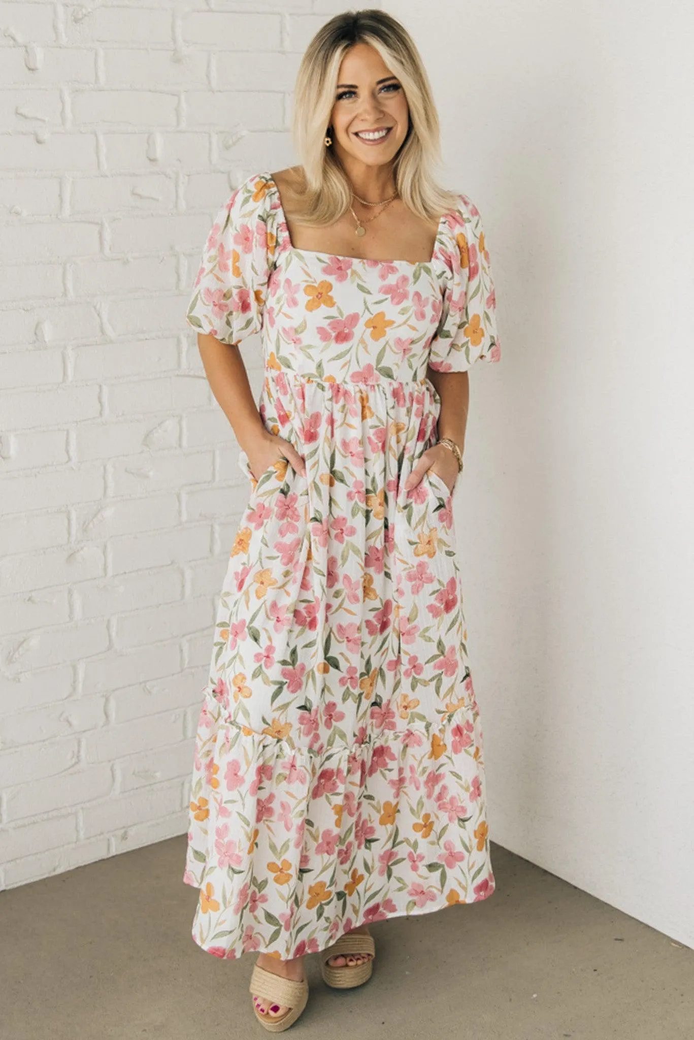 Aurelia Floral Maxi Dress