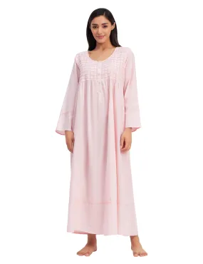 Aurora Maxi Dress 100% Cotton Full Sleeve