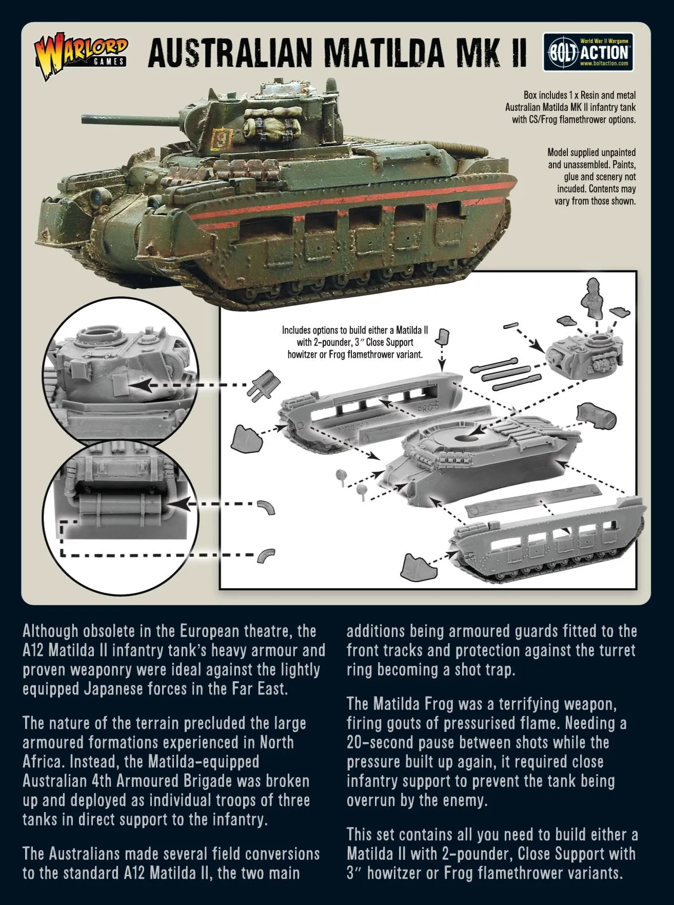 Australian Matilda II Infantry Tank