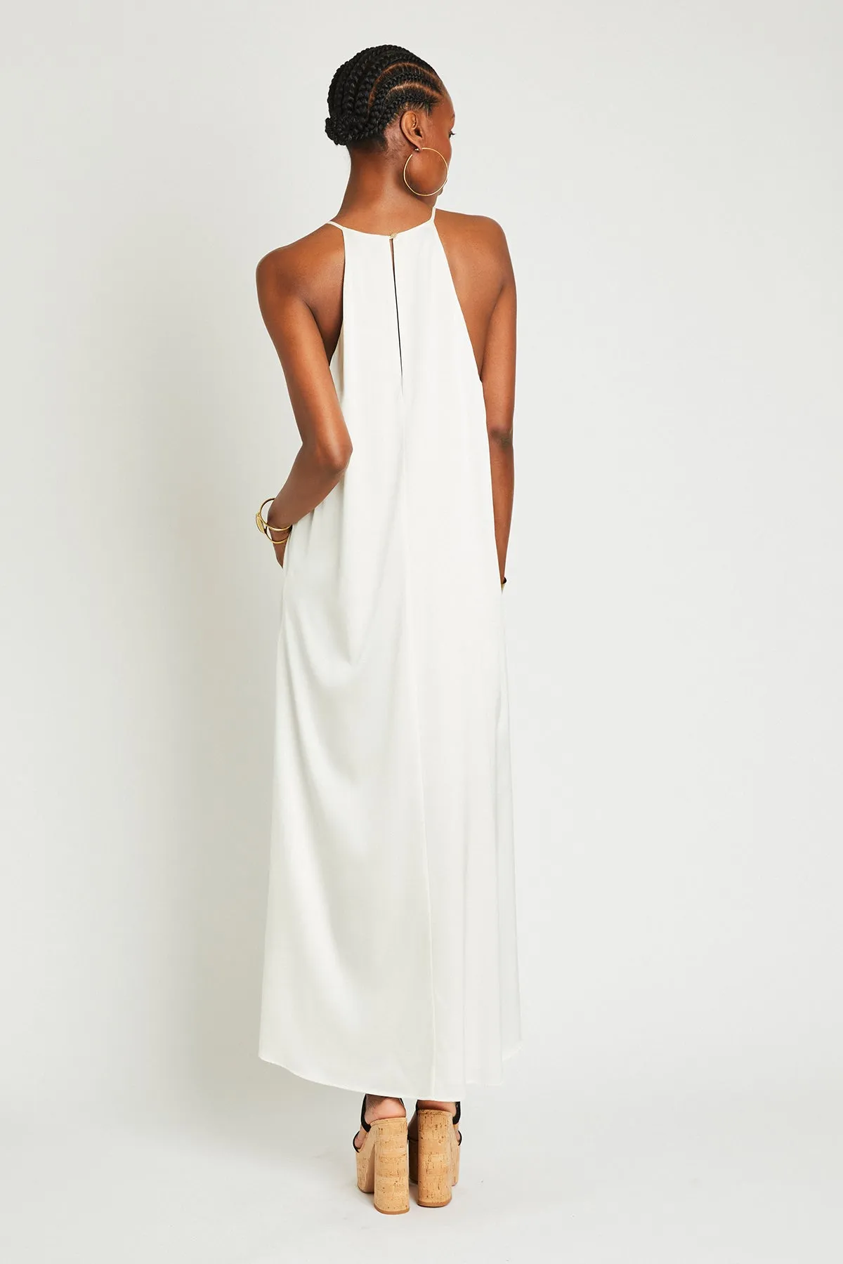   Beryll Sienna Silk Dress | Off-White