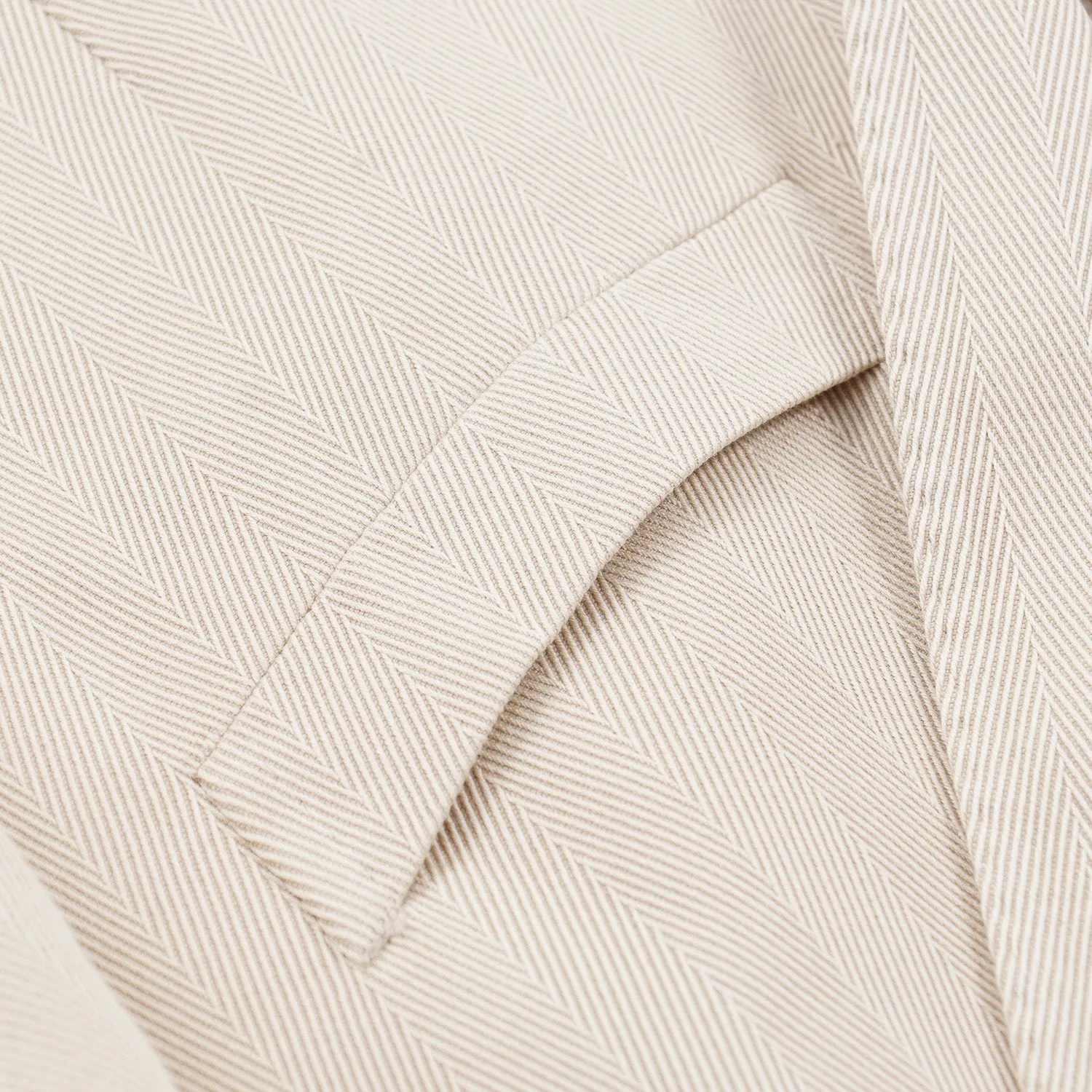 Boglioli Herringbone Cotton 'K Jacket'