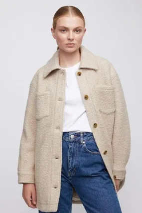 Box shirt jacket