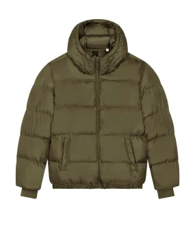 British Khaki - Unisex Puffer oversized jacket (STJU840)