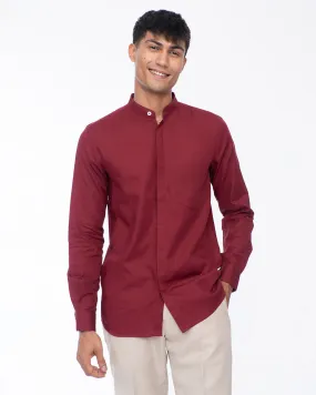 Cherrywood - Mandarin Shirt