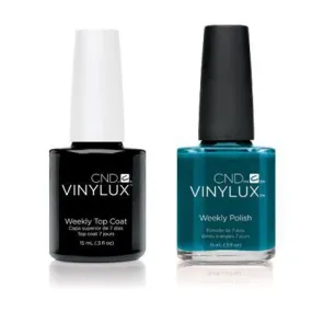 CND - Vinylux Topcoat & Splash Of Teal 0.5 oz - #247