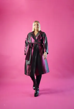 Coat Dress Pink Stripe