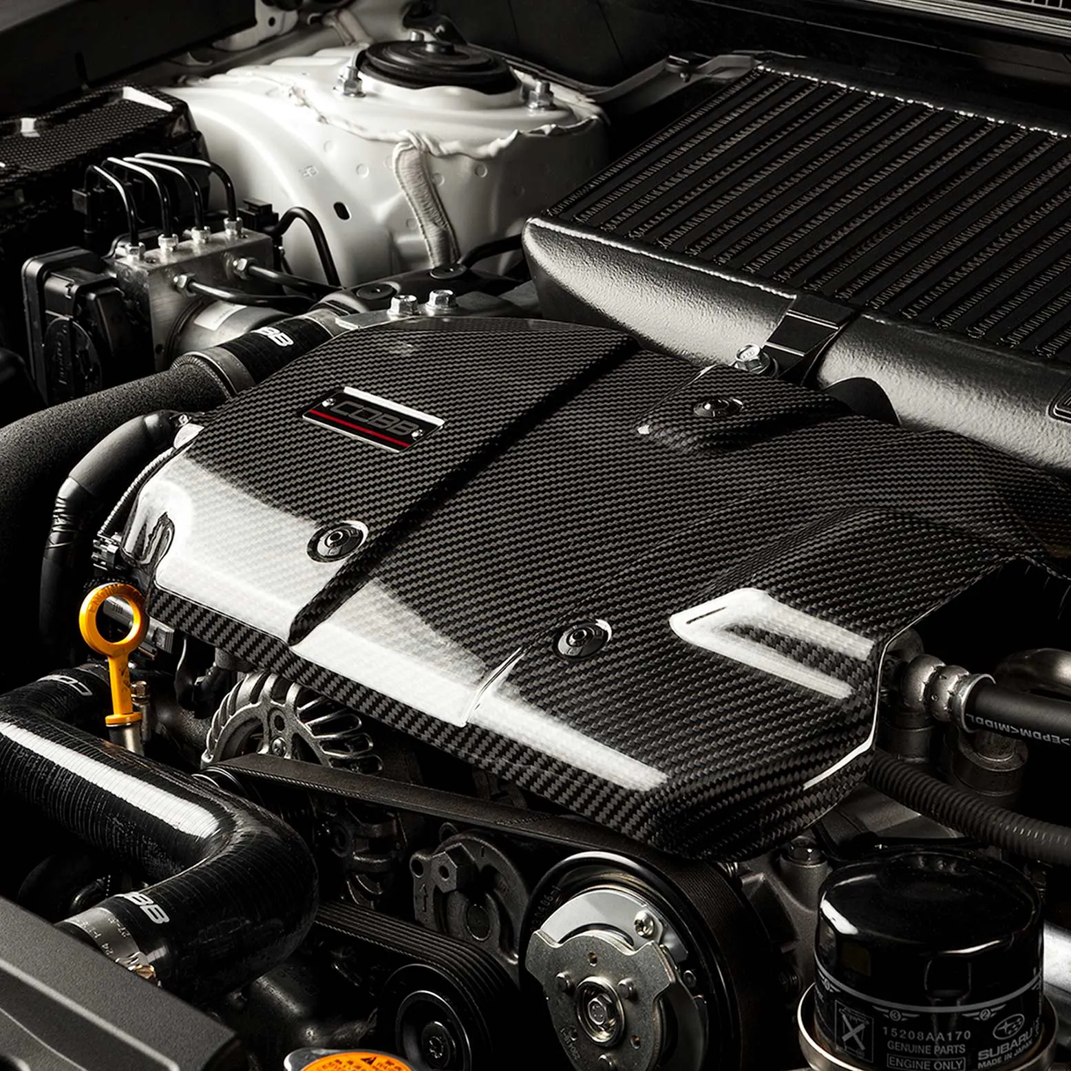 Cobb Redline Carbon Fiber Engine Cover - Subaru WRX 2.4T (VB)
