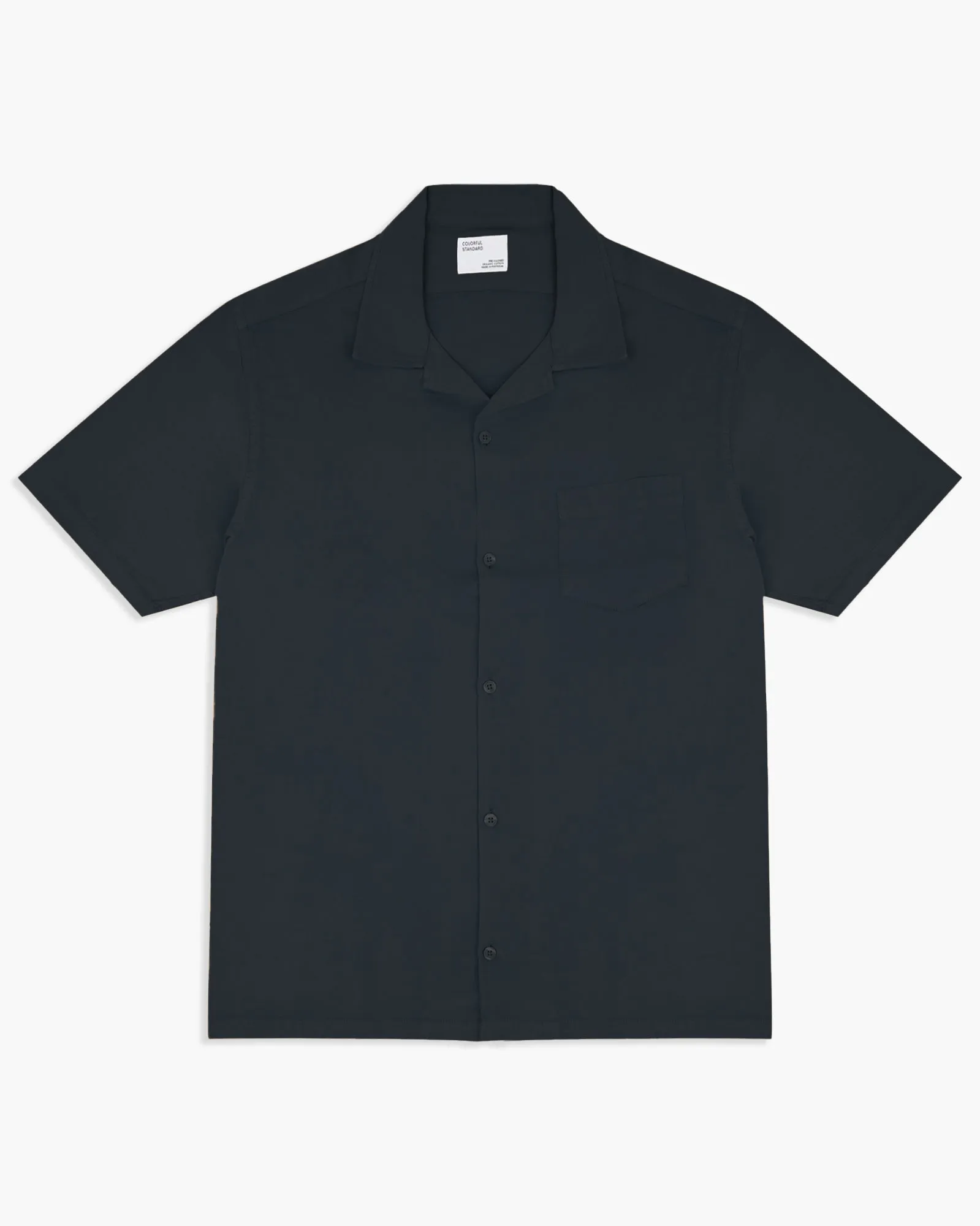 Colorful Standard Linen Shirt - Navy Blue