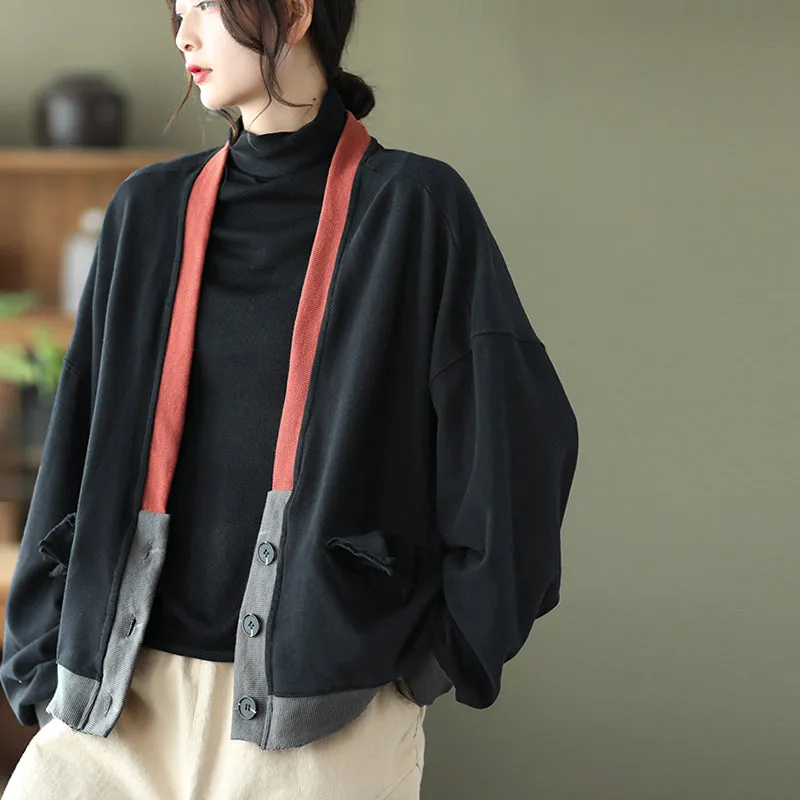 Cotton Women Winter Coats, Long Sleeve Ladies Coat, Loose Spring Coat