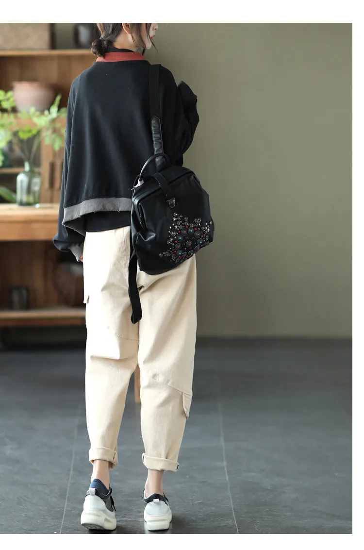 Cotton Women Winter Coats, Long Sleeve Ladies Coat, Loose Spring Coat