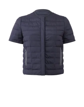 Crop Puffer Techno Jacket