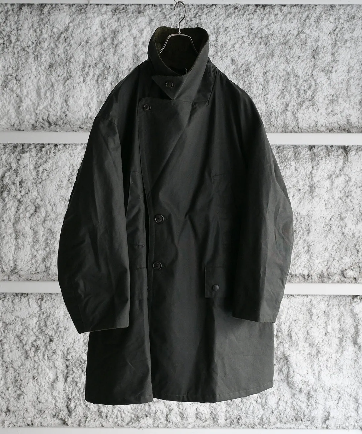 DOUBLE BREASTED HALF COAT - JOHN PARTRIDGE