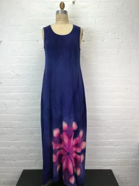 Eileen Maxi Tank Dress in African Whirlygig Daisy