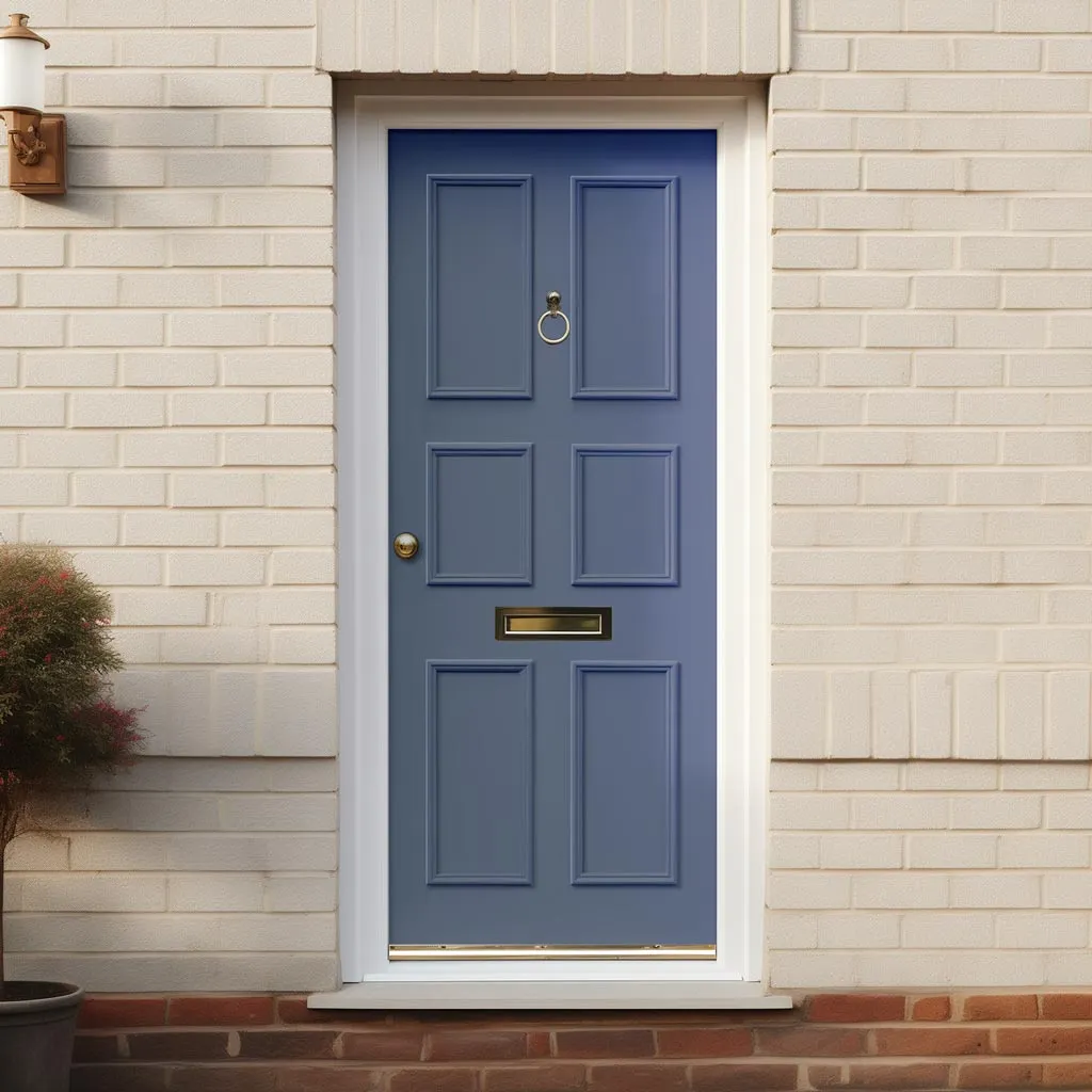 Exterior Ailsa Made to Measure 6 Panel Front Door - 57mm Thick - Six Colour Options