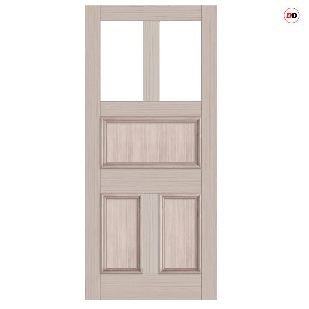 Exterior Arran Made to Measure Front Door - 45mm Thick - Six Colour Options - Toughened Double Glazing - 2 Pane