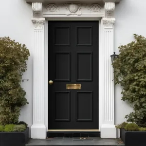Exterior Colonial Made to Measure 6 Panel Front Door - 45mm Thick - Six Colour Options