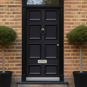 Exterior Georgian Bird 8 Panel Made to Measure Front Door - 57mm Thick - Six Colour Options