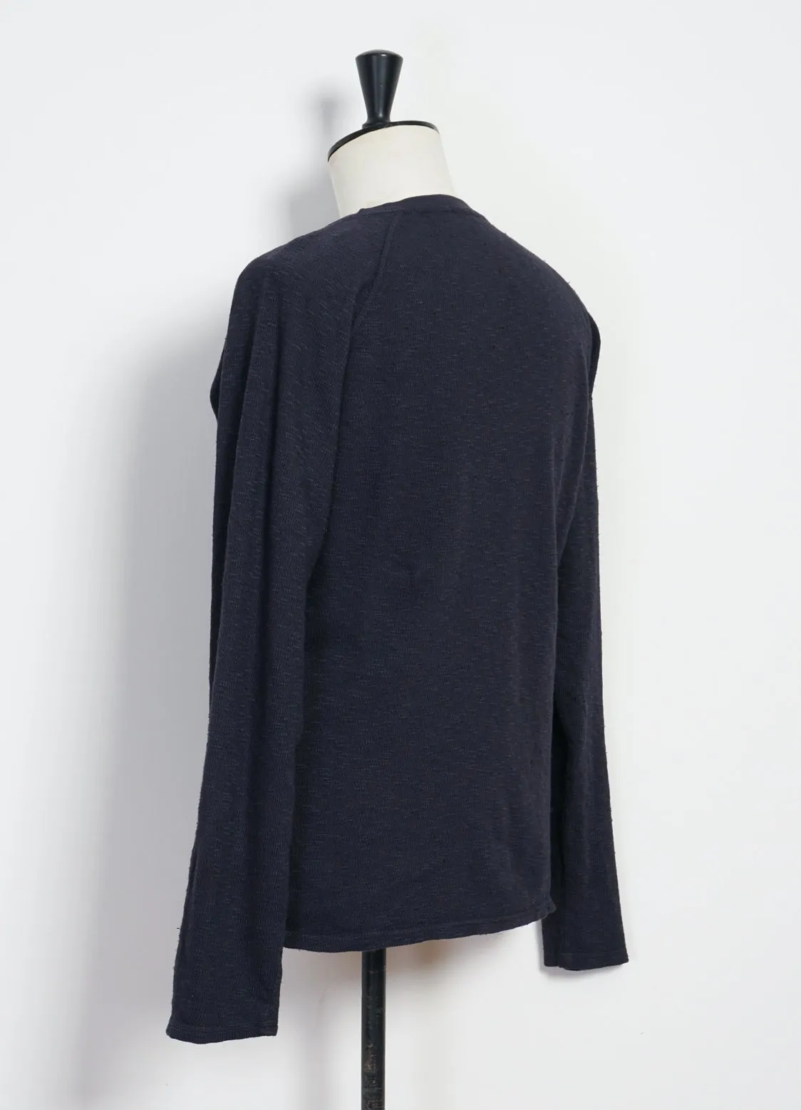 FELIX 25-112-3 | Raglan Long Sleeve T-shirt | Indigo-like