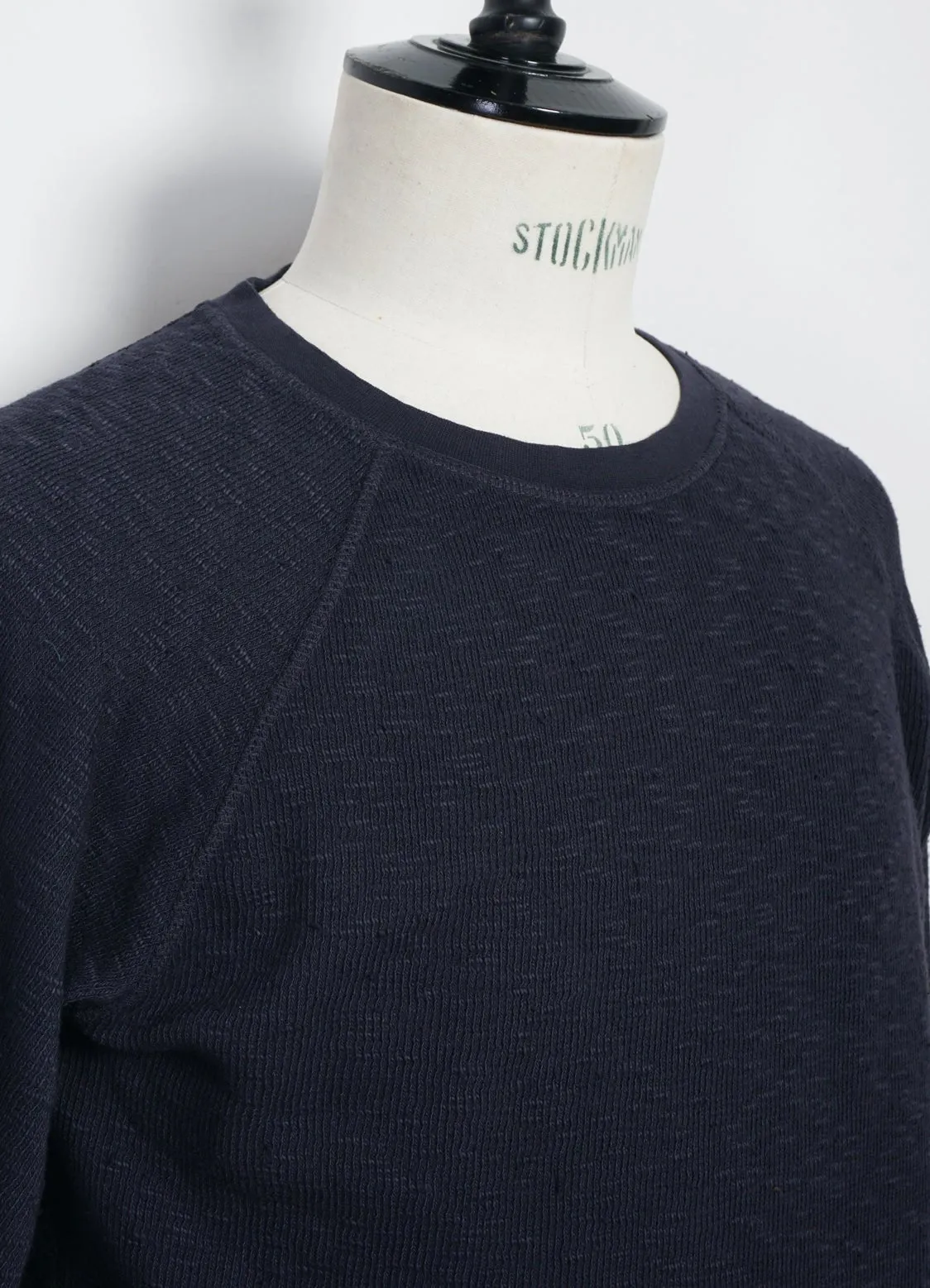 FELIX 25-112-3 | Raglan Long Sleeve T-shirt | Indigo-like