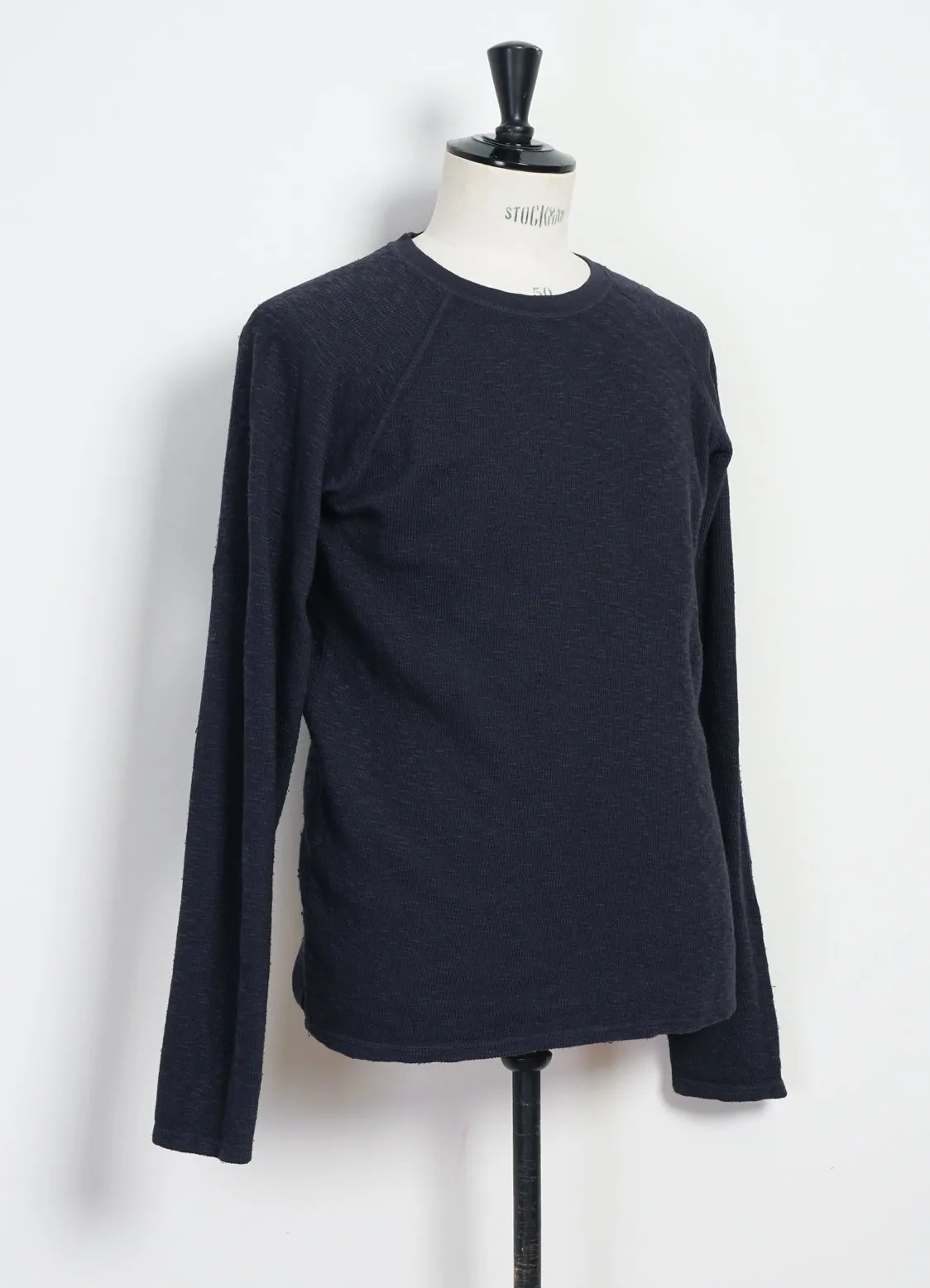 FELIX 25-112-3 | Raglan Long Sleeve T-shirt | Indigo-like