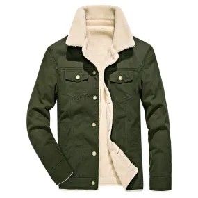 Funki Buys | Jackets | Men's Washed Thick Fleecy Winter Jacket