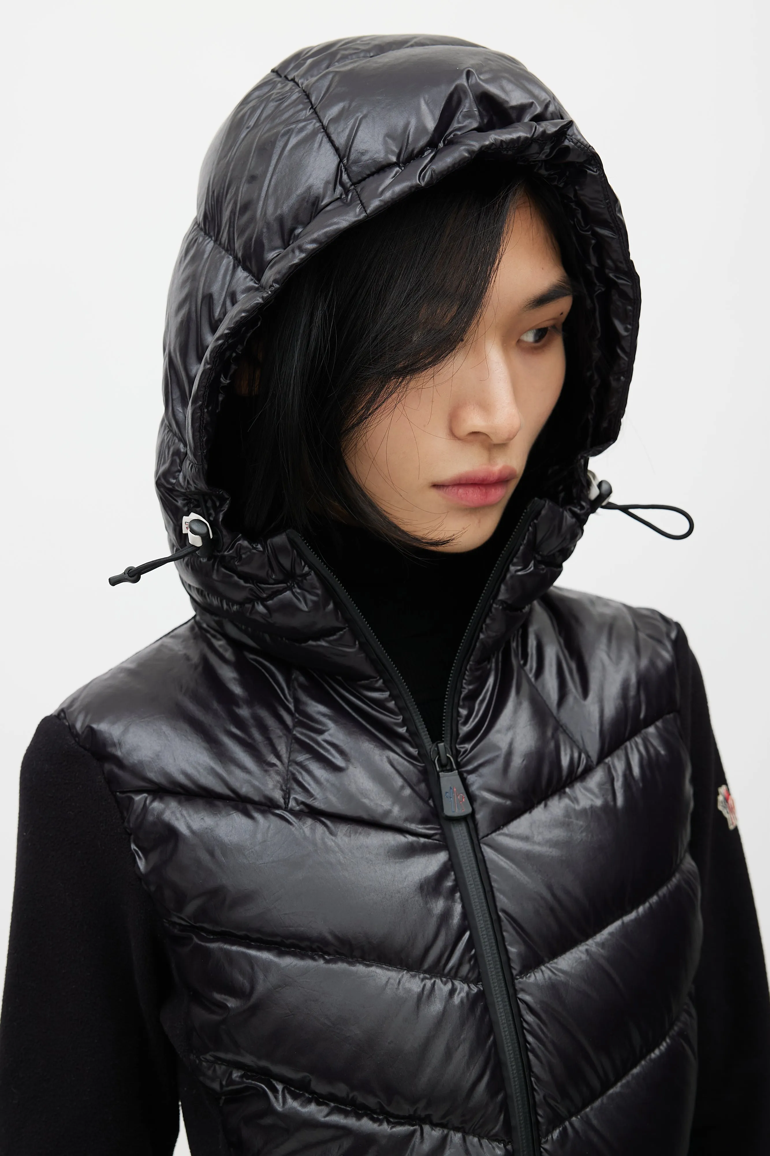 Grenoble Black Combo Technical Puffer Jacket