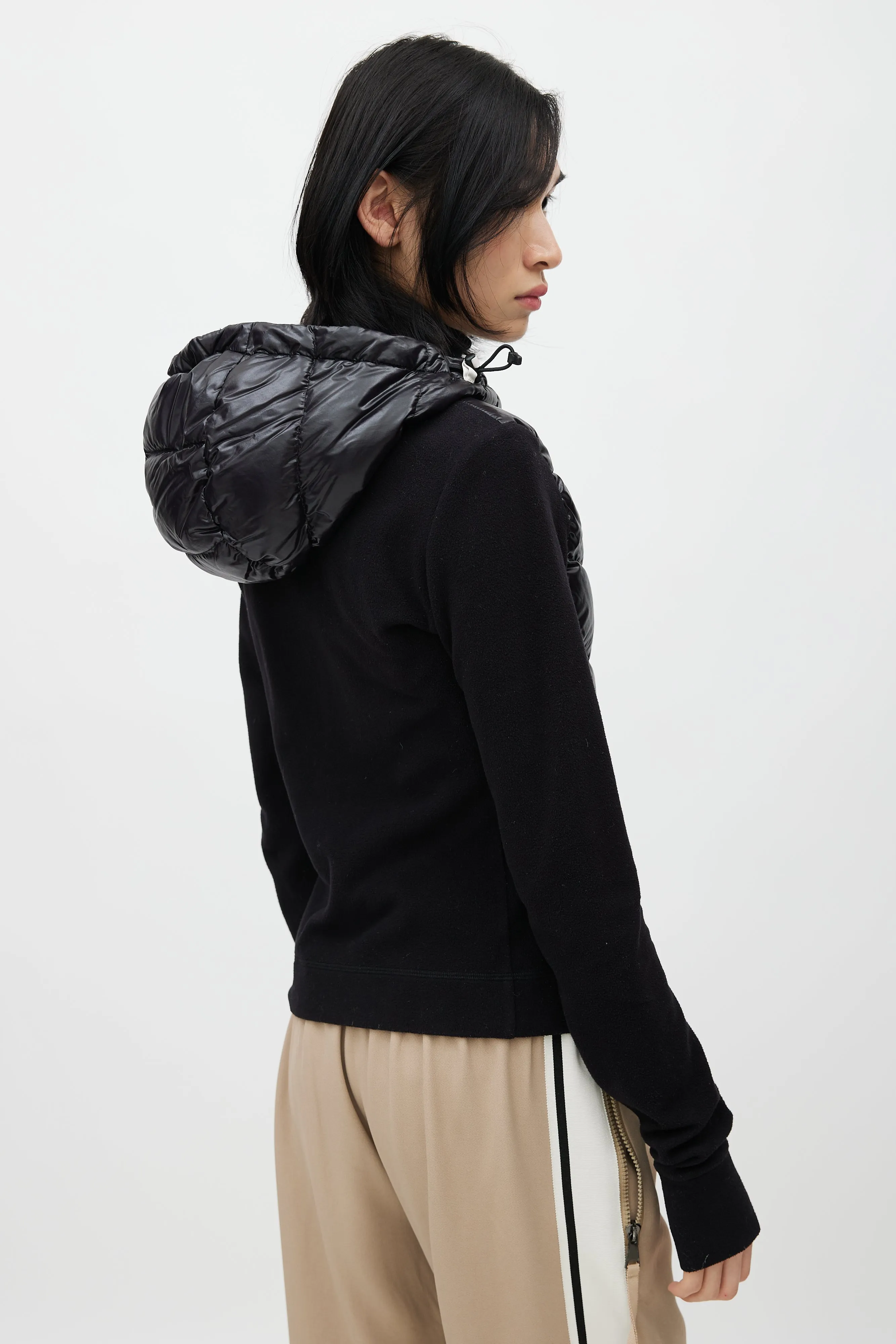 Grenoble Black Combo Technical Puffer Jacket