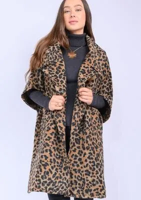Ivy Jane Shawl Leopard Jacket