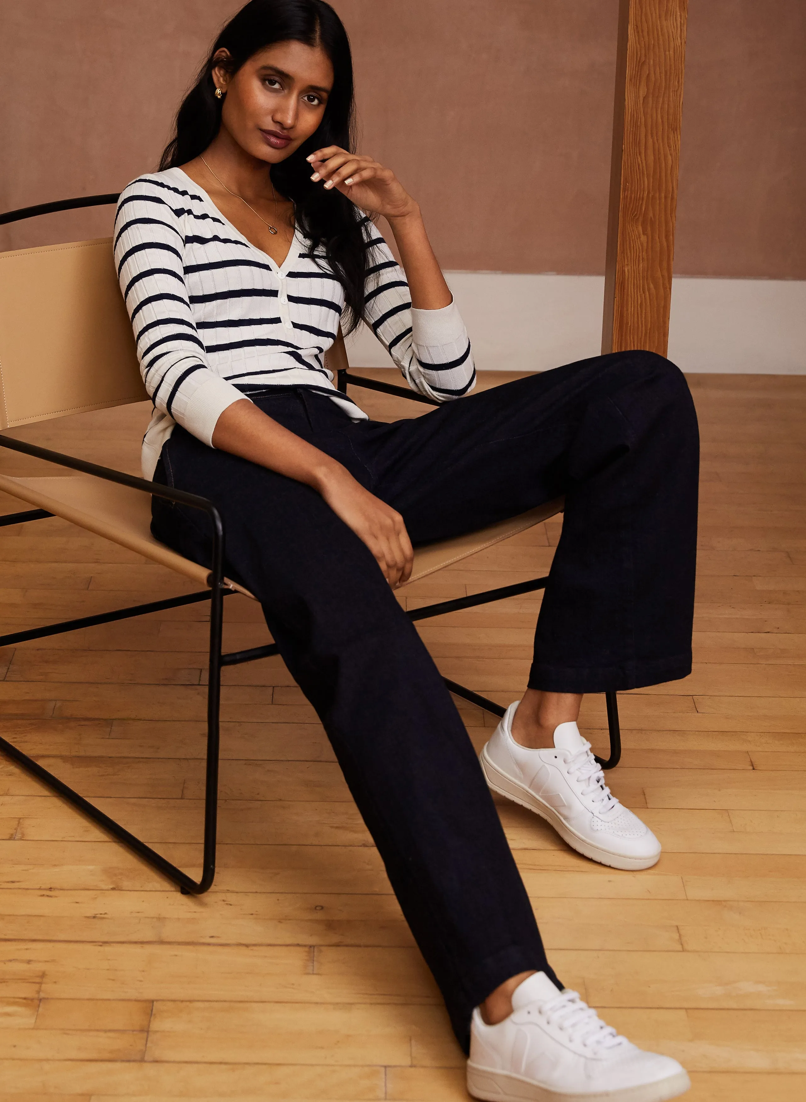 Layla Knitted Top with LENZING™ ECOVERO™