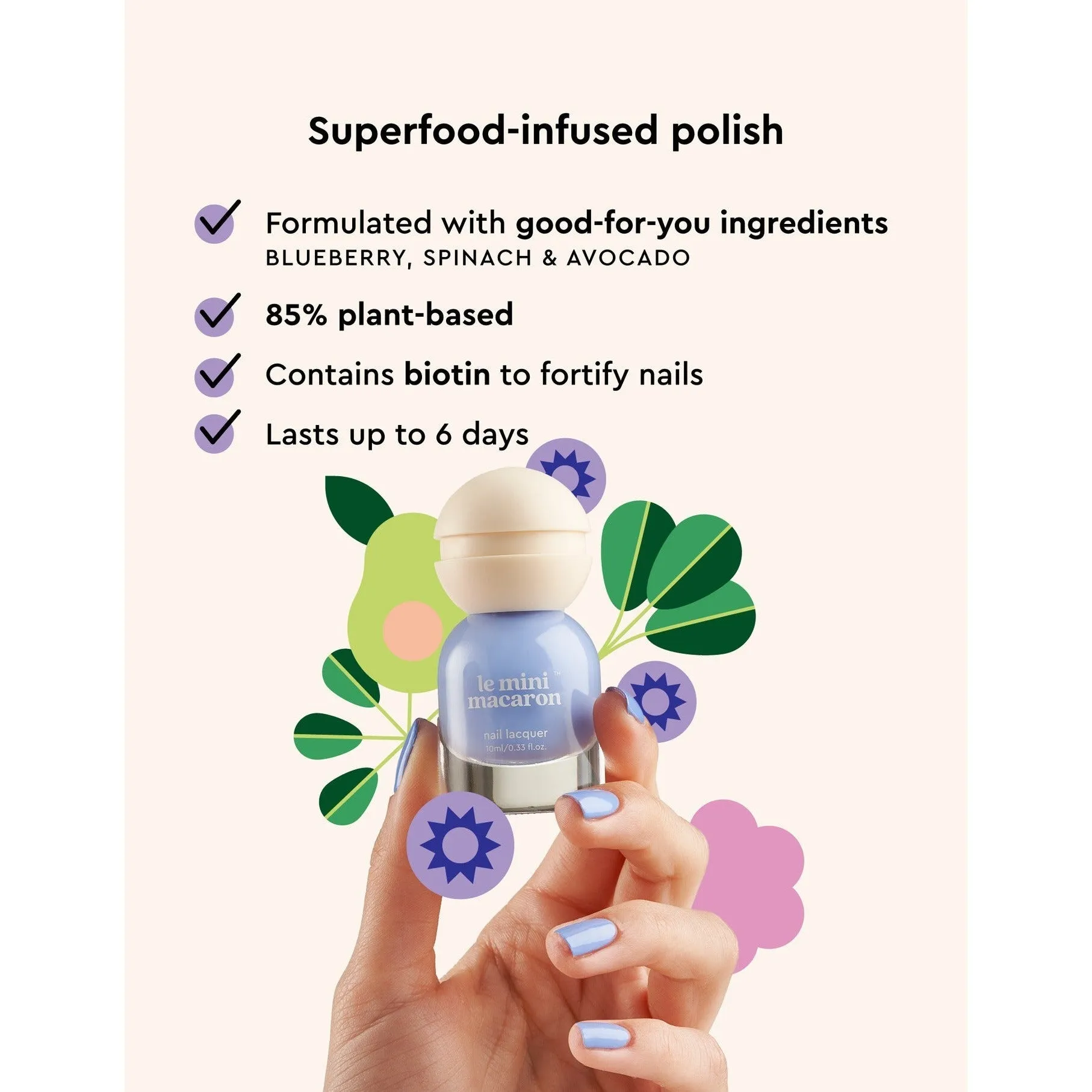 Le Mini Macaron - Nail Polish - Lily Rose