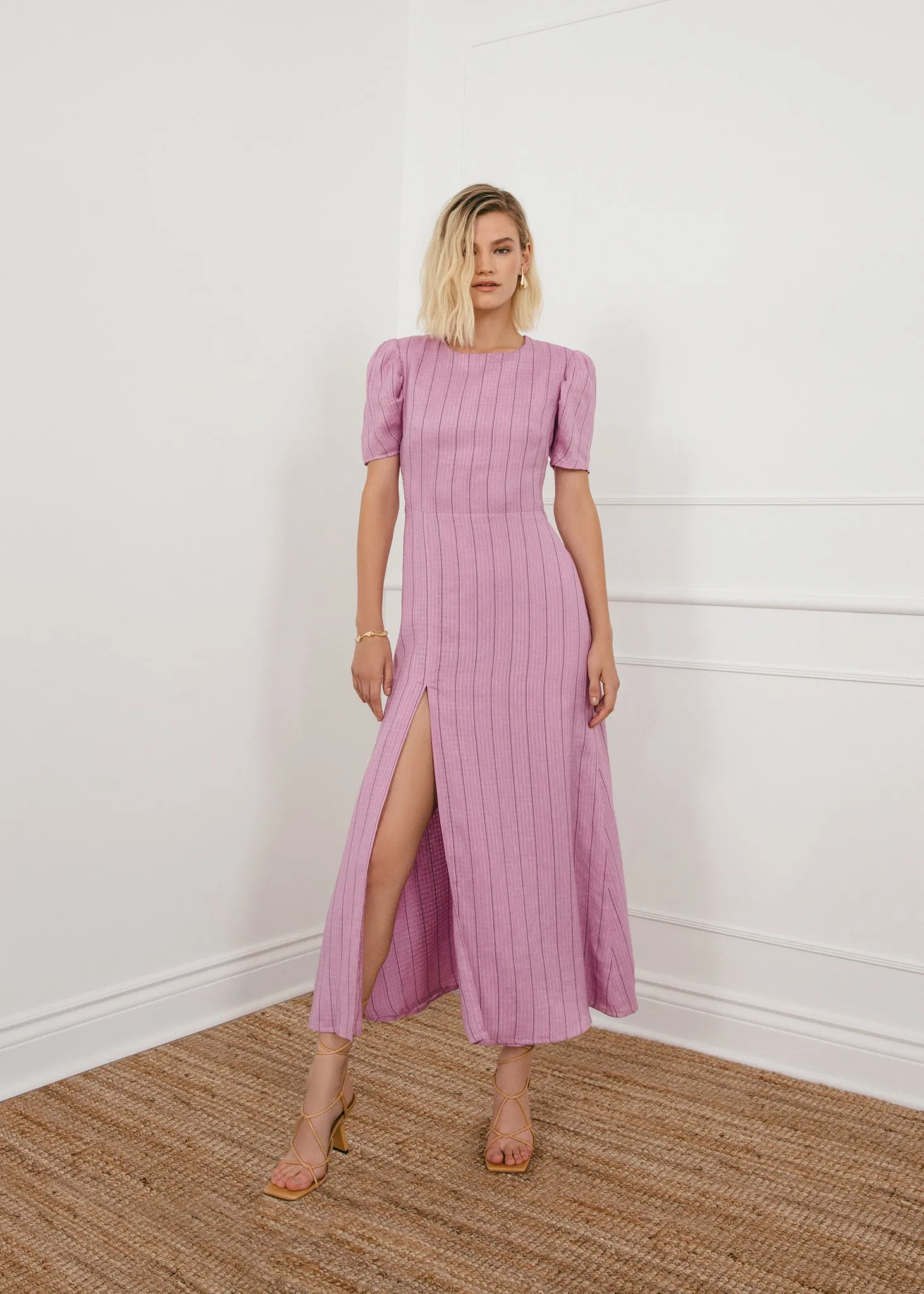 Linen Maxi Dress
