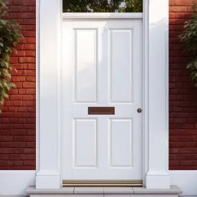 Made to Measure Exterior Colonial 4 Panel Front Door - 45mm Thick - Six Colour Options