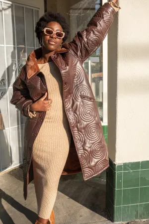 Mahogany Cosmo Overcoat