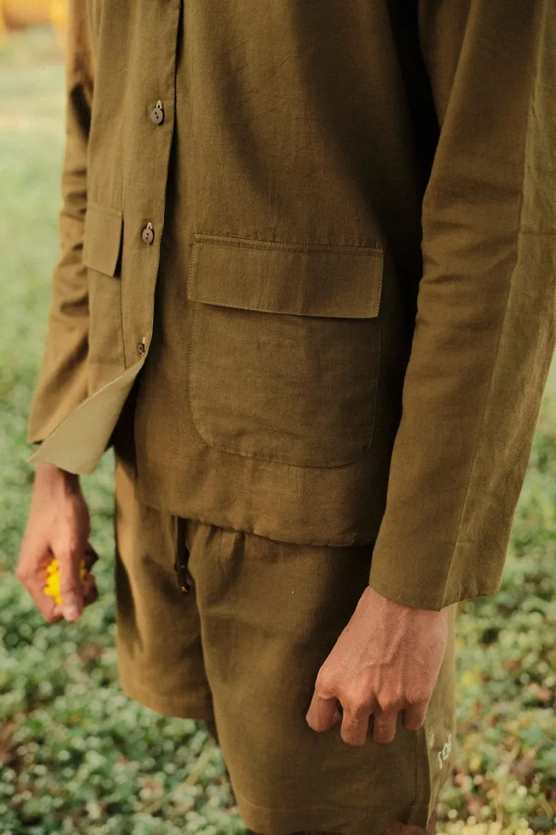 Marigold Reversible Shirt | Dyed with Marigolds