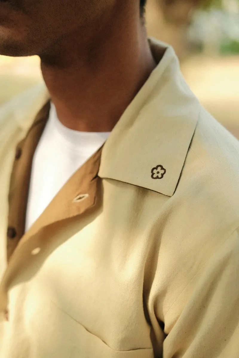 Marigold Reversible Shirt | Dyed with Marigolds