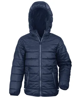 Navy - Core junior soft padded jacket