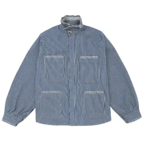 *NEW* Pablo Jacket in Striped Denim