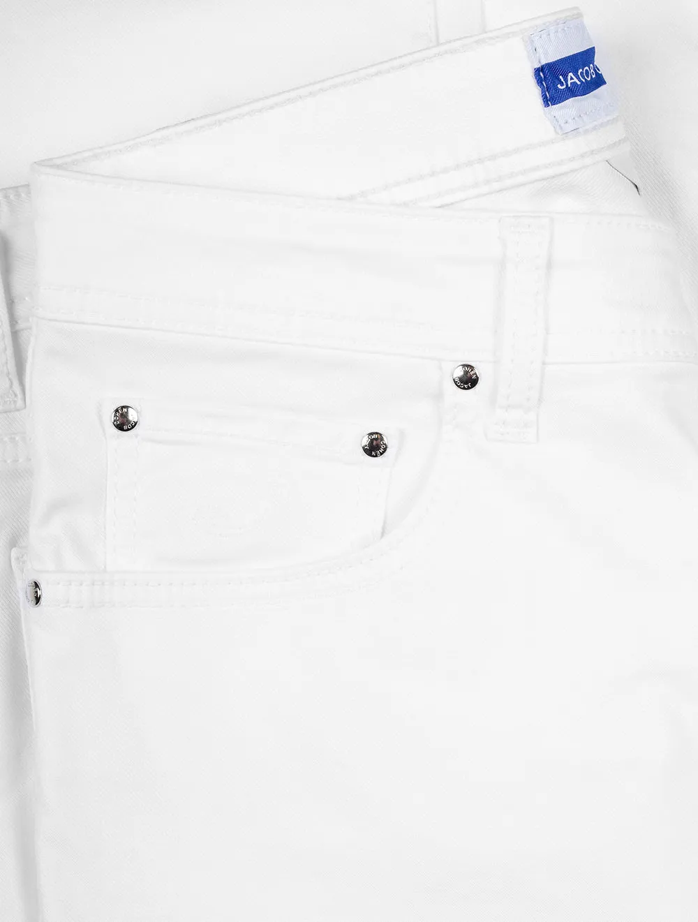 Nick 5 Pocket Chino White