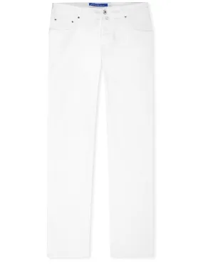 Nick 5 Pocket Chino White