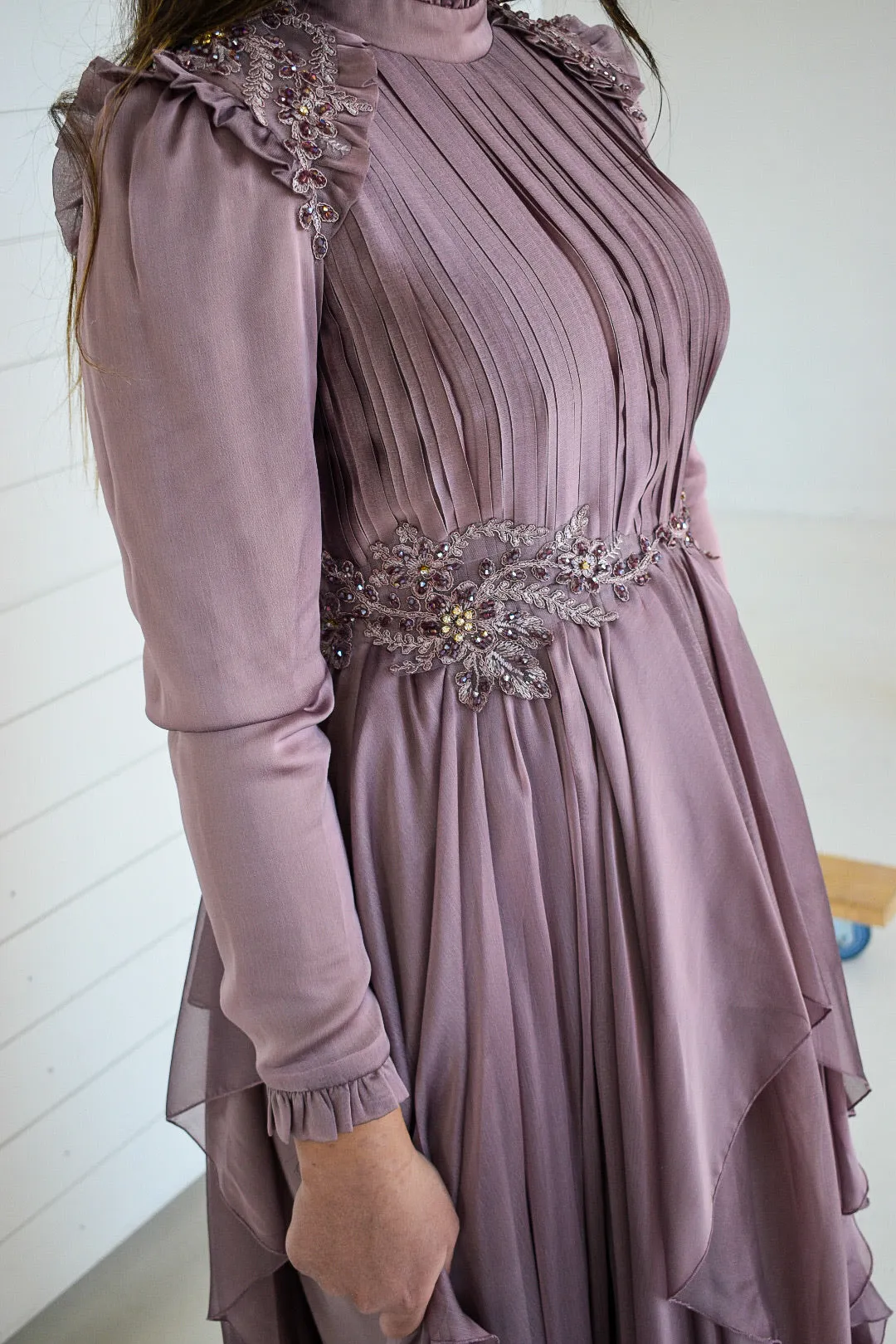Nora Evening Gown - Mauve