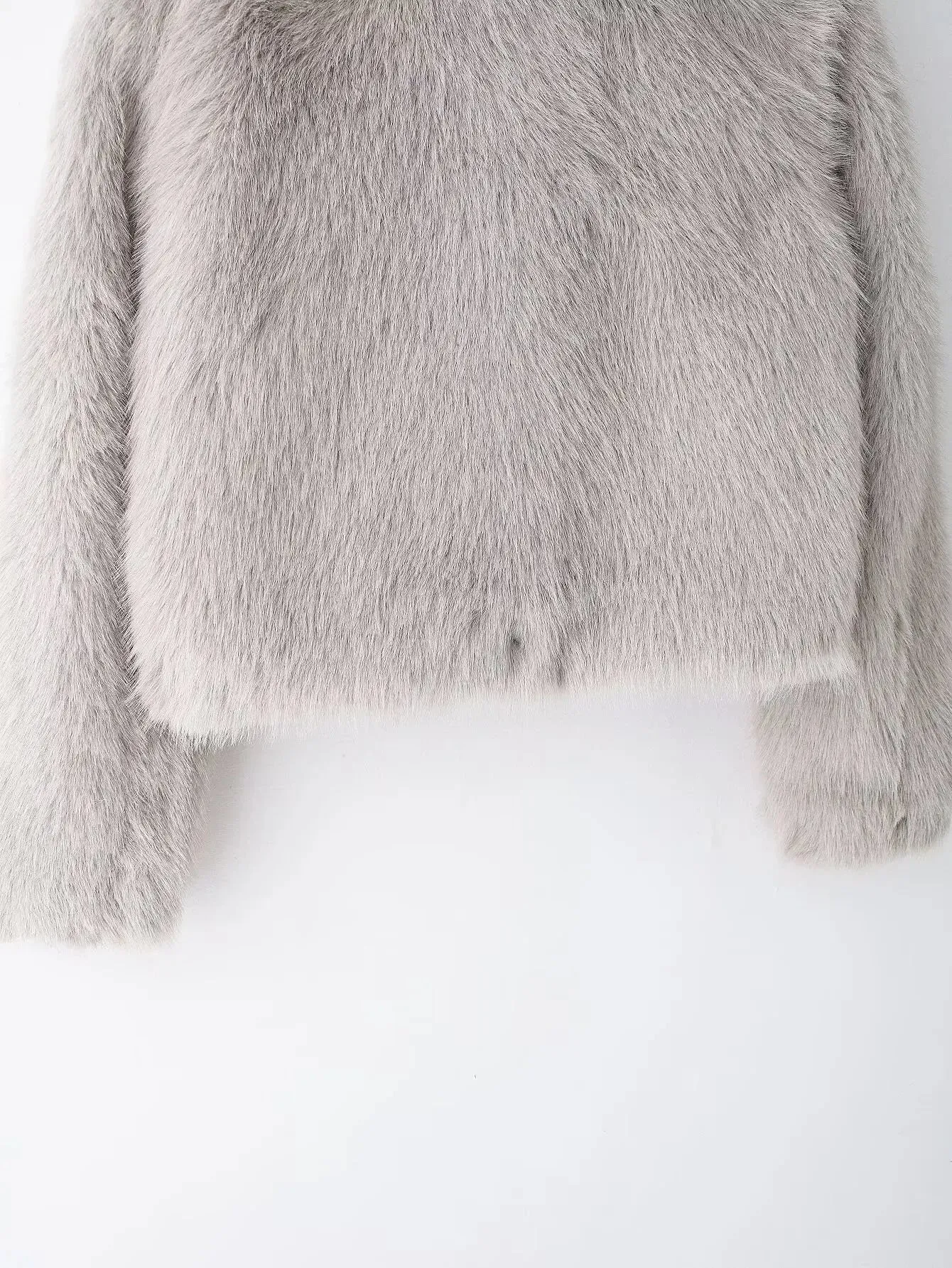 ONKOGENE 2024 Winter Künstliche Pelz Wirkung Kurze Frau Jacke Top Outdoor Stil Warme Frauen Outer