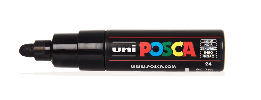 Posca 7M Bold Bullet Tip - 4.5mm