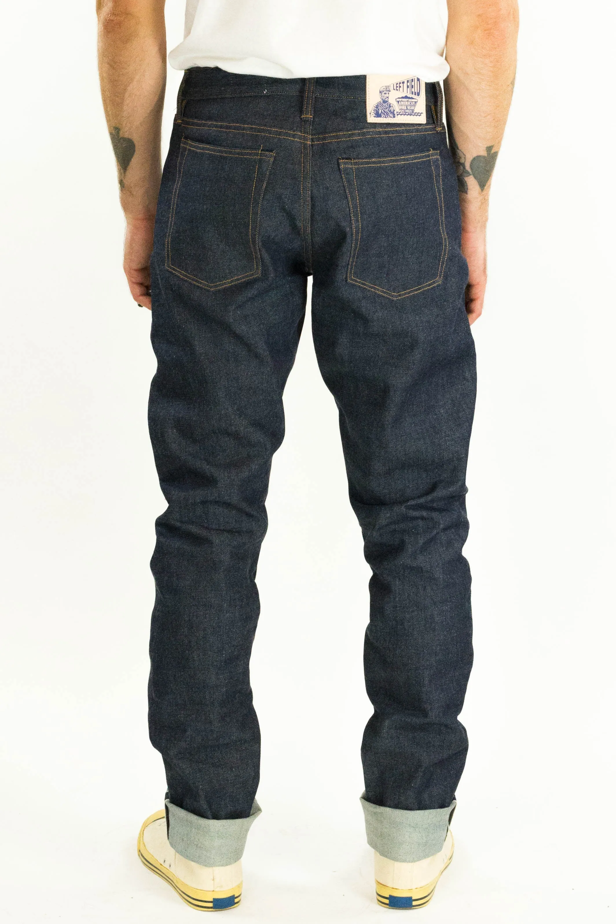Pre Order - Atlas Vidalia Mills 14 oz Indigo Raw Denim - 3 Weeks