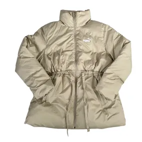 PUMA Short Puffer Jacket Beige SIZE L PUMA Short Puffer Jacket Beige SIZE L