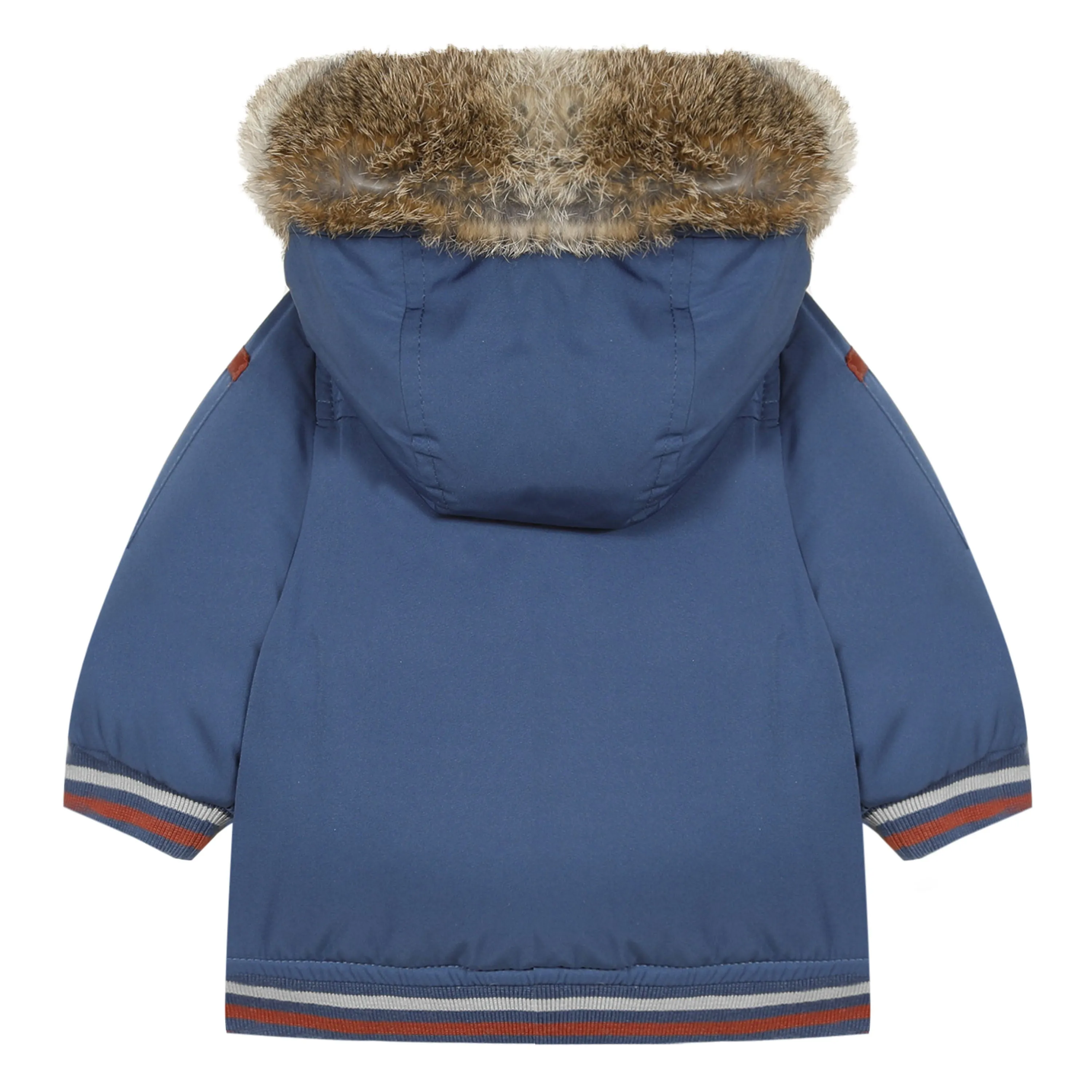 Rabbit Fur Puffer Winter Coat  - 70% OFF FINAL SALE